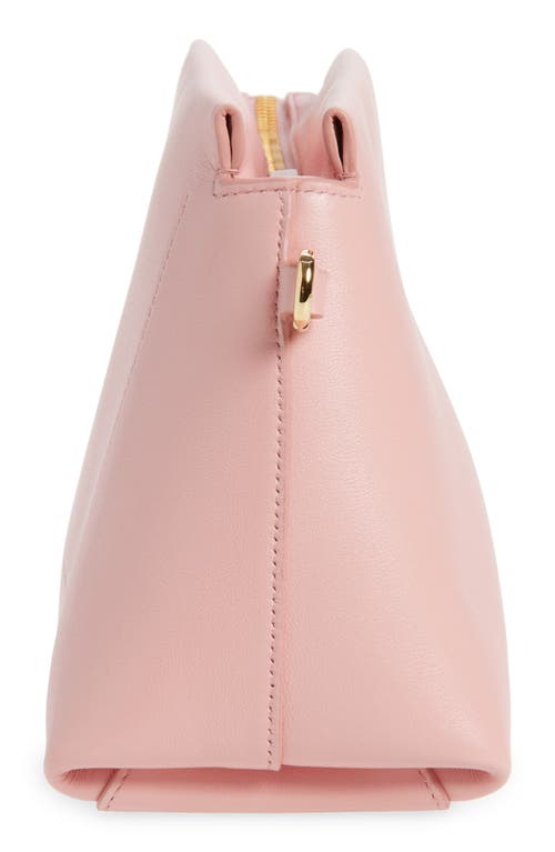 Givenchy Womens Flamingo Day Leather Pouch In Pink