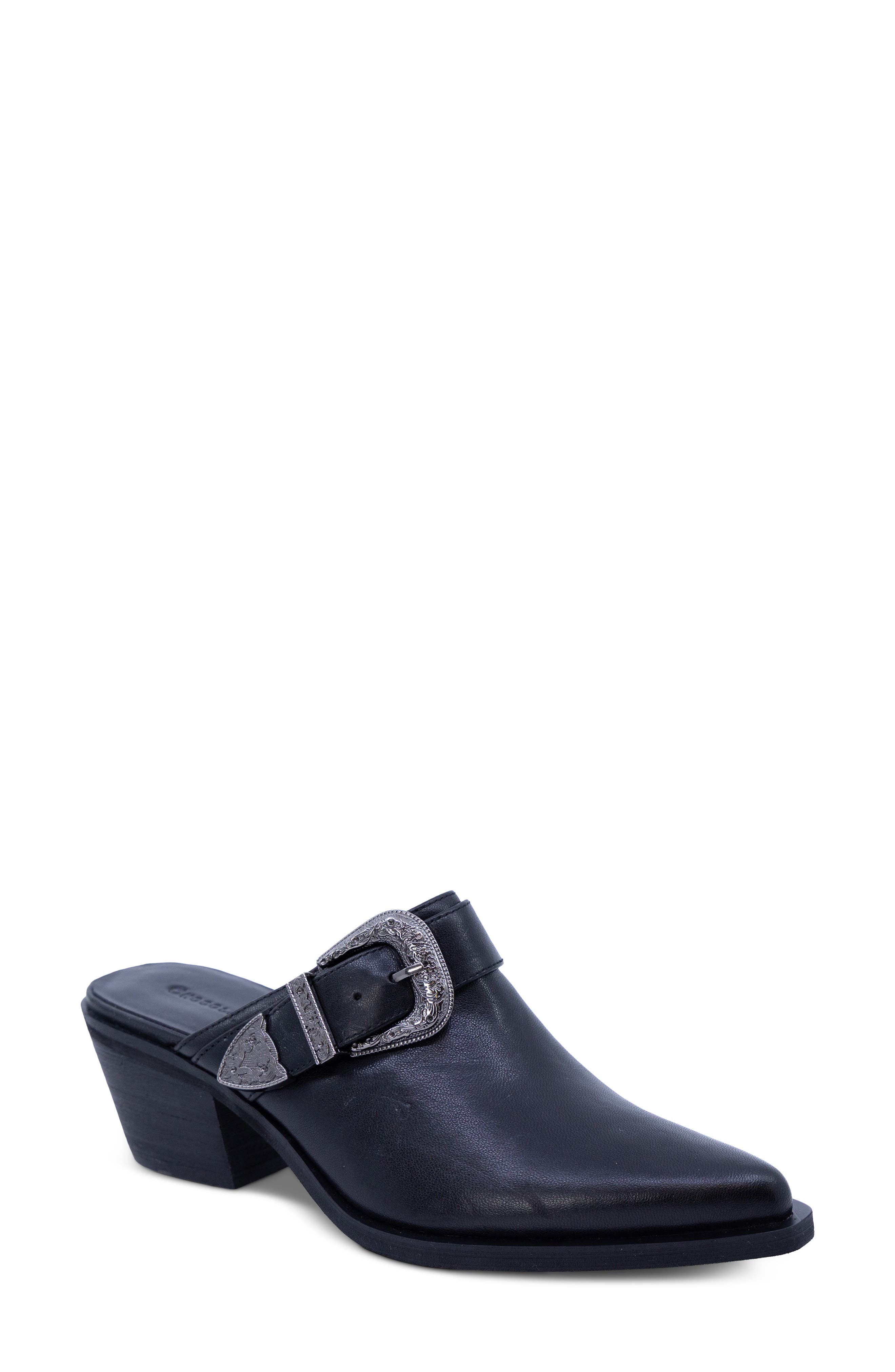 BLACK LEATHER