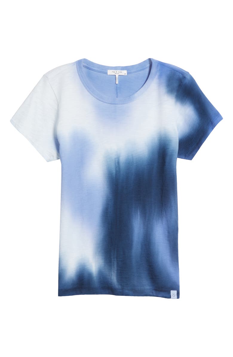 rag & bone The Slub Tie Dye Cotton T-Shirt, Alternate, color, 
