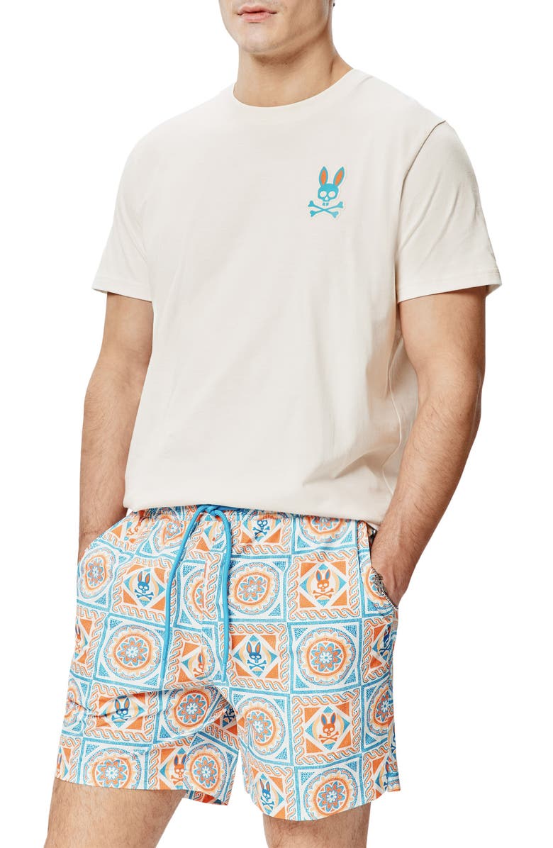 Psycho Bunny Frank Back Graphic T-Shirt, Main, color,