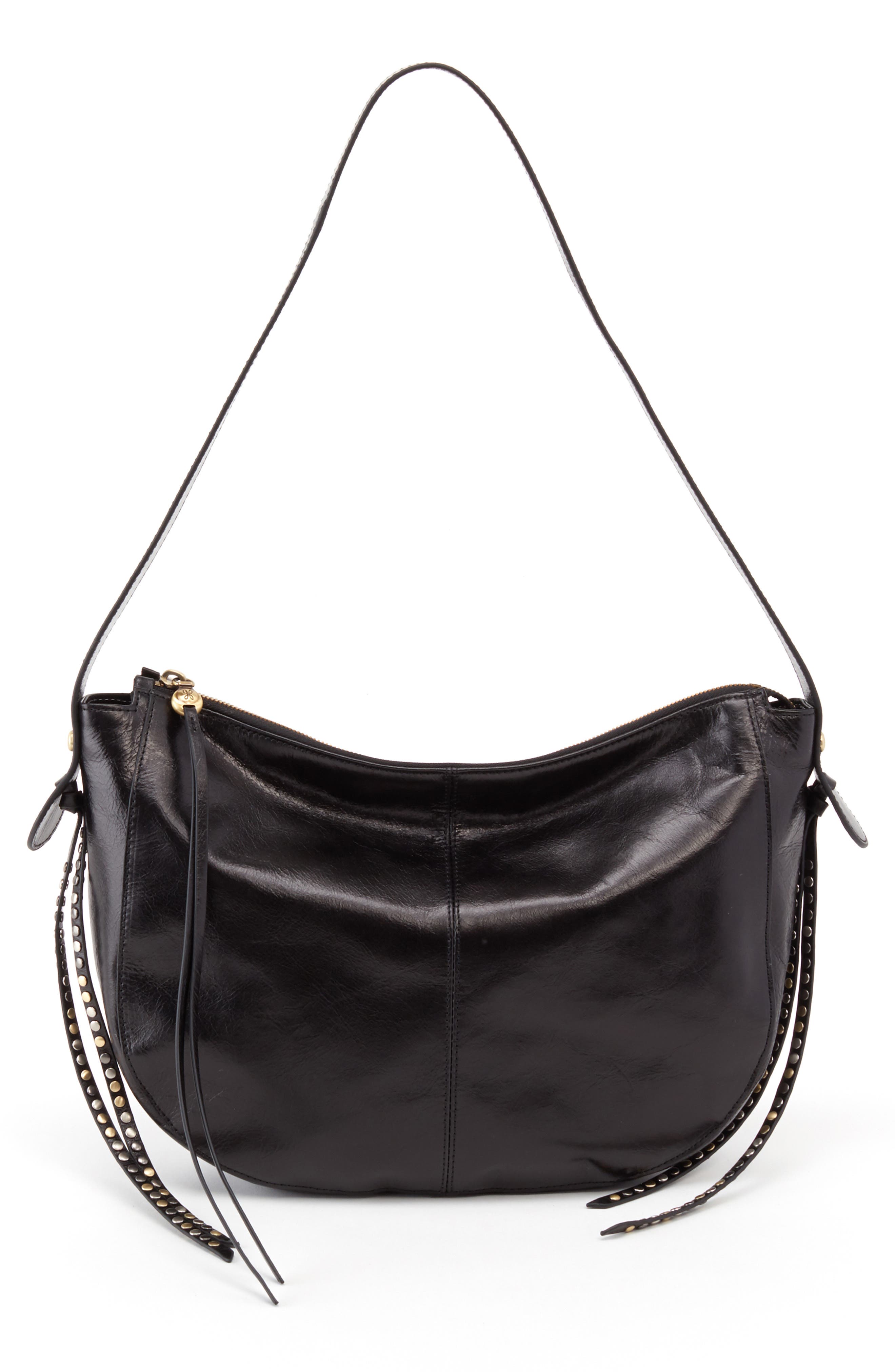 HOBO Enchant Leather Hobo, Main, color, 