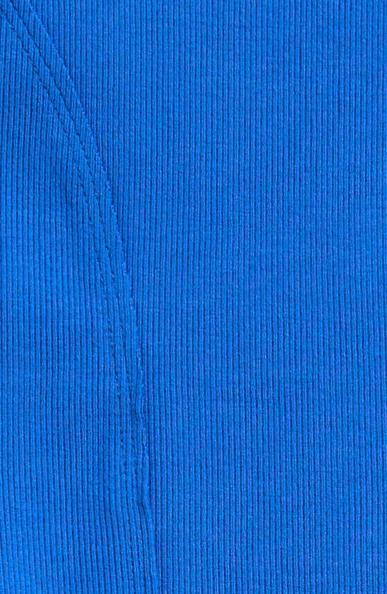 TENLY Kids' Raw Edge Rib Racerback Tank, Alternate, color, Bali Blue