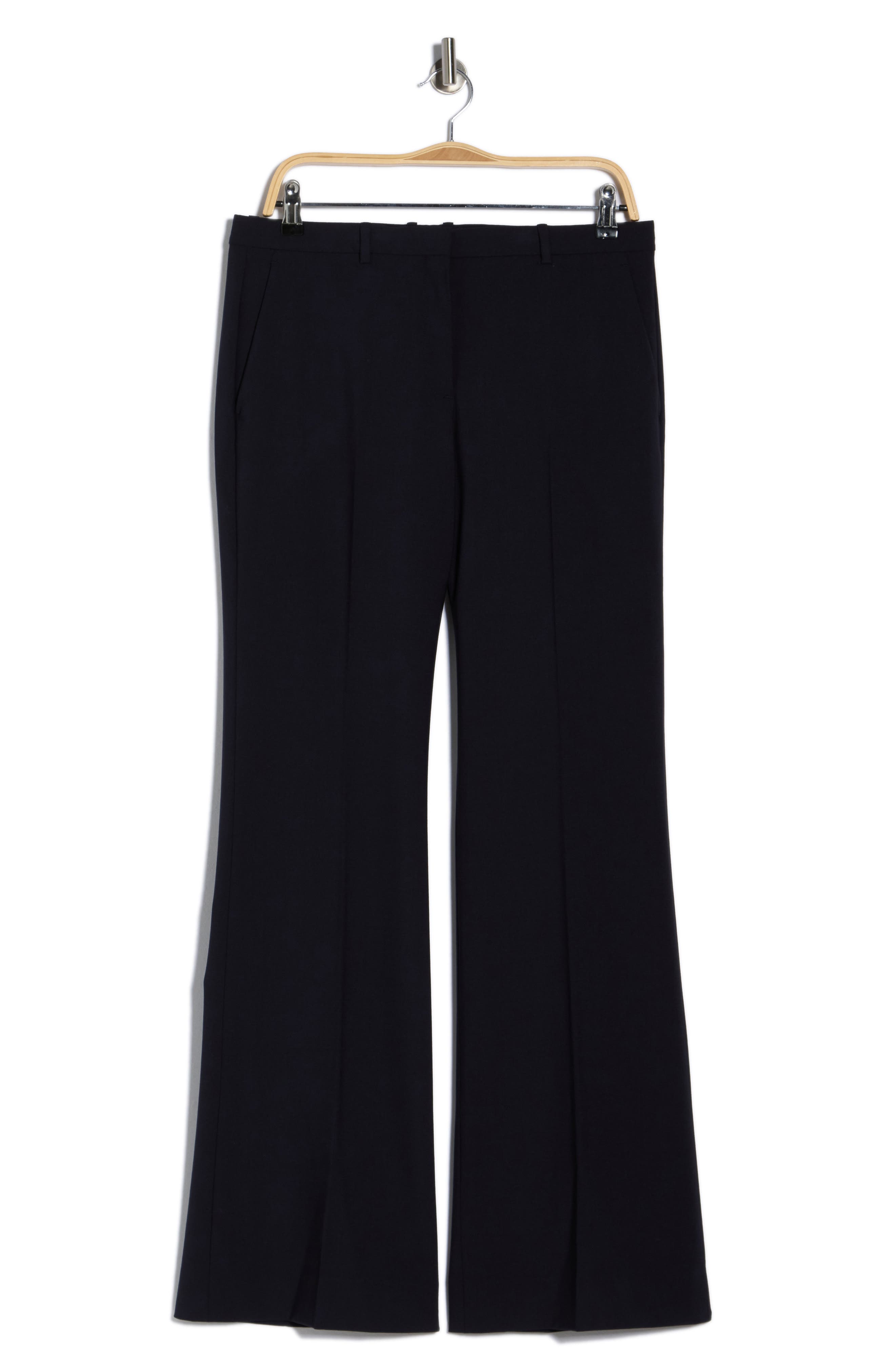 Theory Demetria Stretch Wool Pants