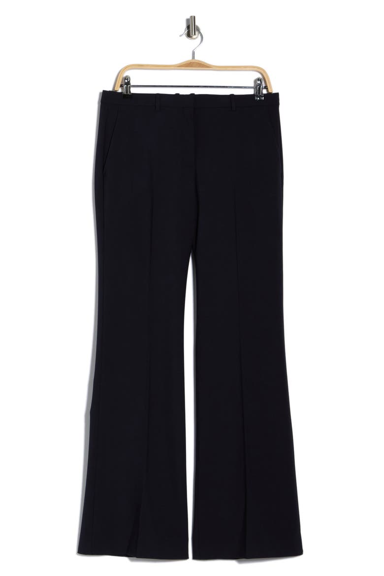 Demetria Stretch Wool Pants, Alternate, color, DEEP NAVY