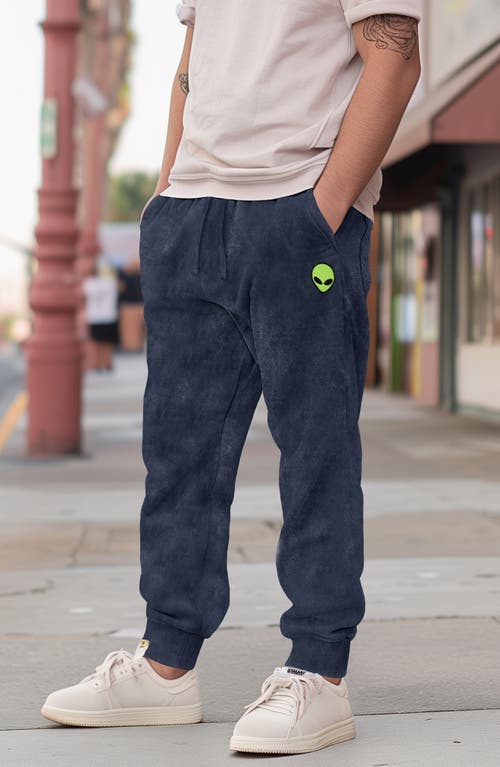 Dalix Mens Alien Midweight Fleece Washed Jogger Pant