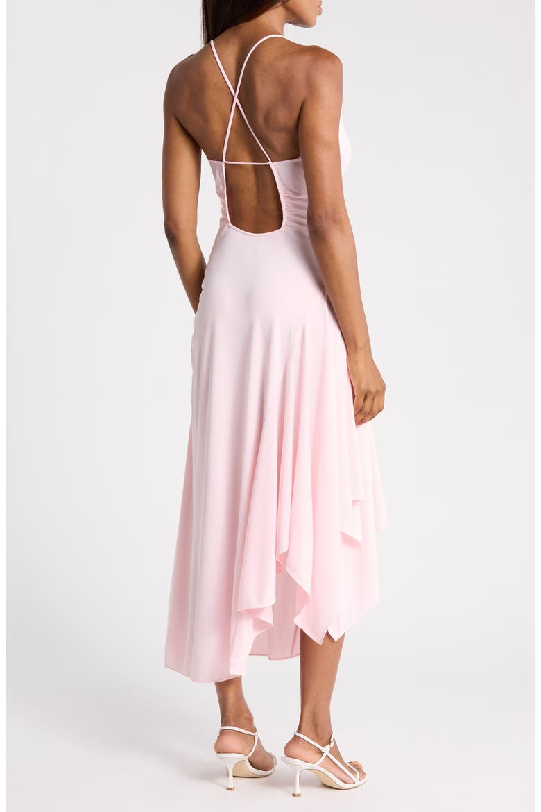 Asymmetrical Knit Dress, Alternate, color, BLUSH