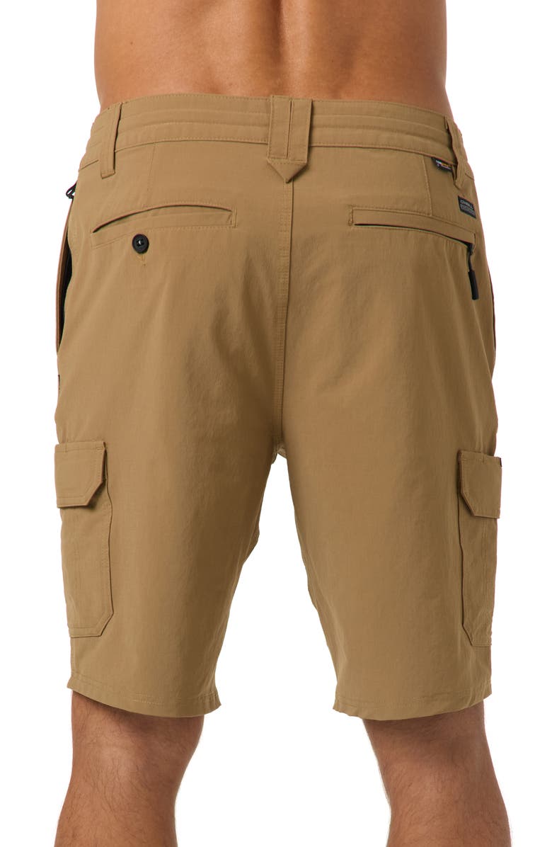 O'Neill Traveler Hybrid Cargo Shorts, Alternate, color, Dark Khaki