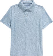 Johnston & Murphy Kids' Micro Stripe Polo
