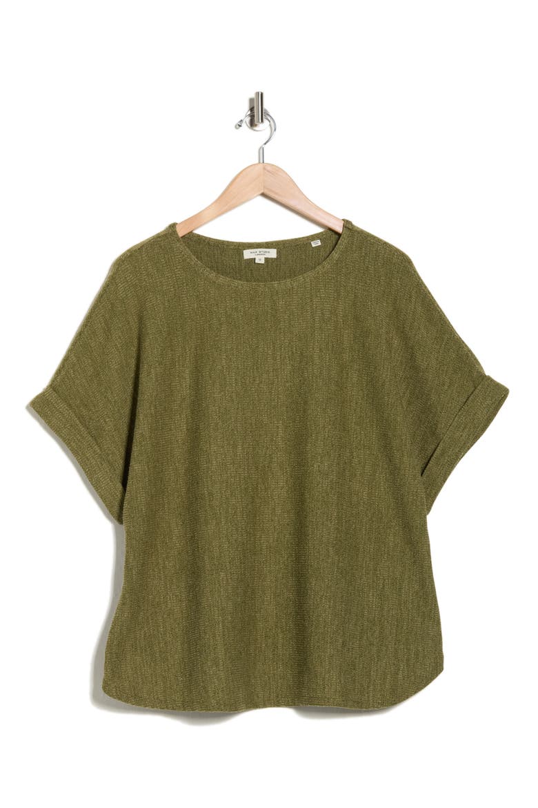 Dolman Short Sleeve Top, Alternate, color, NEW SAGE