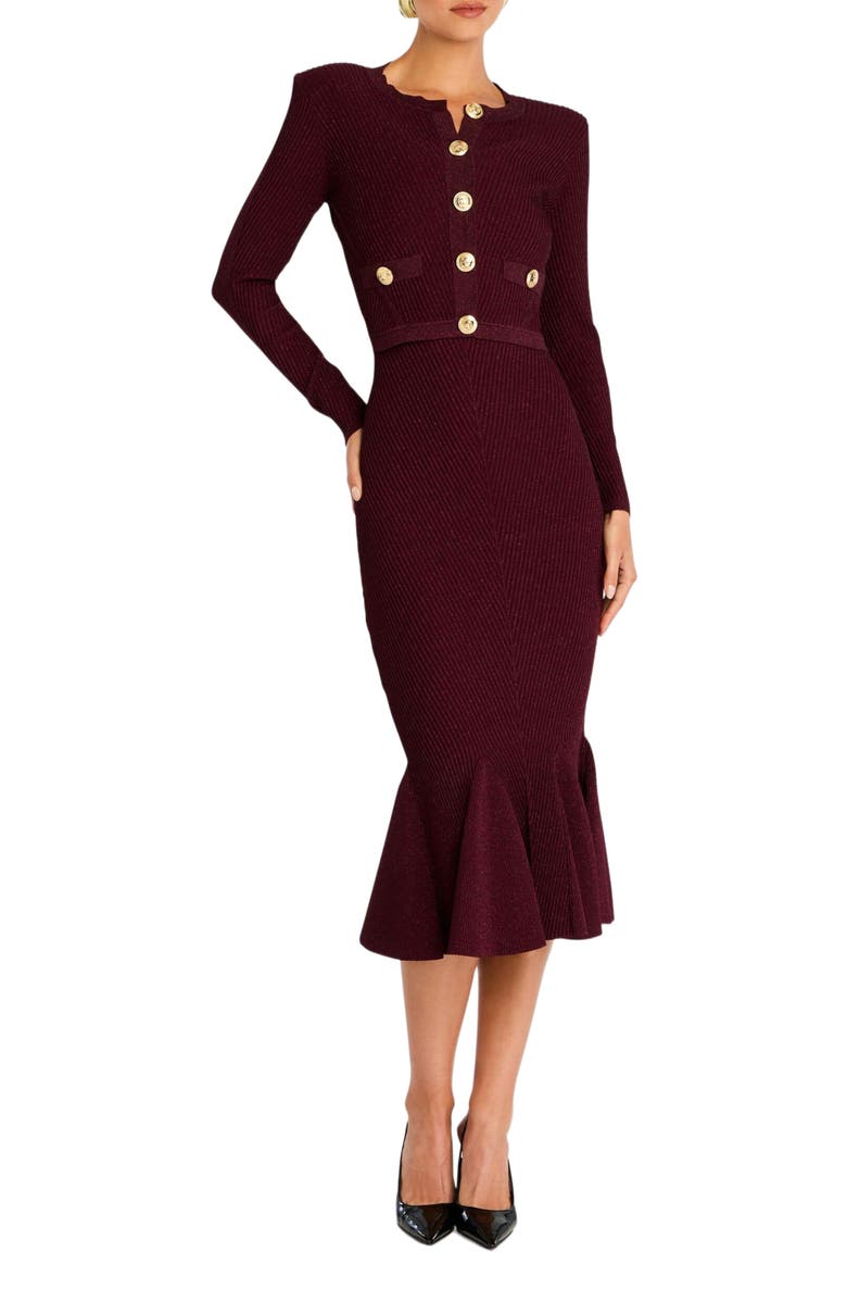 Retrofête Sephira Knit Jacket, Main, color, 