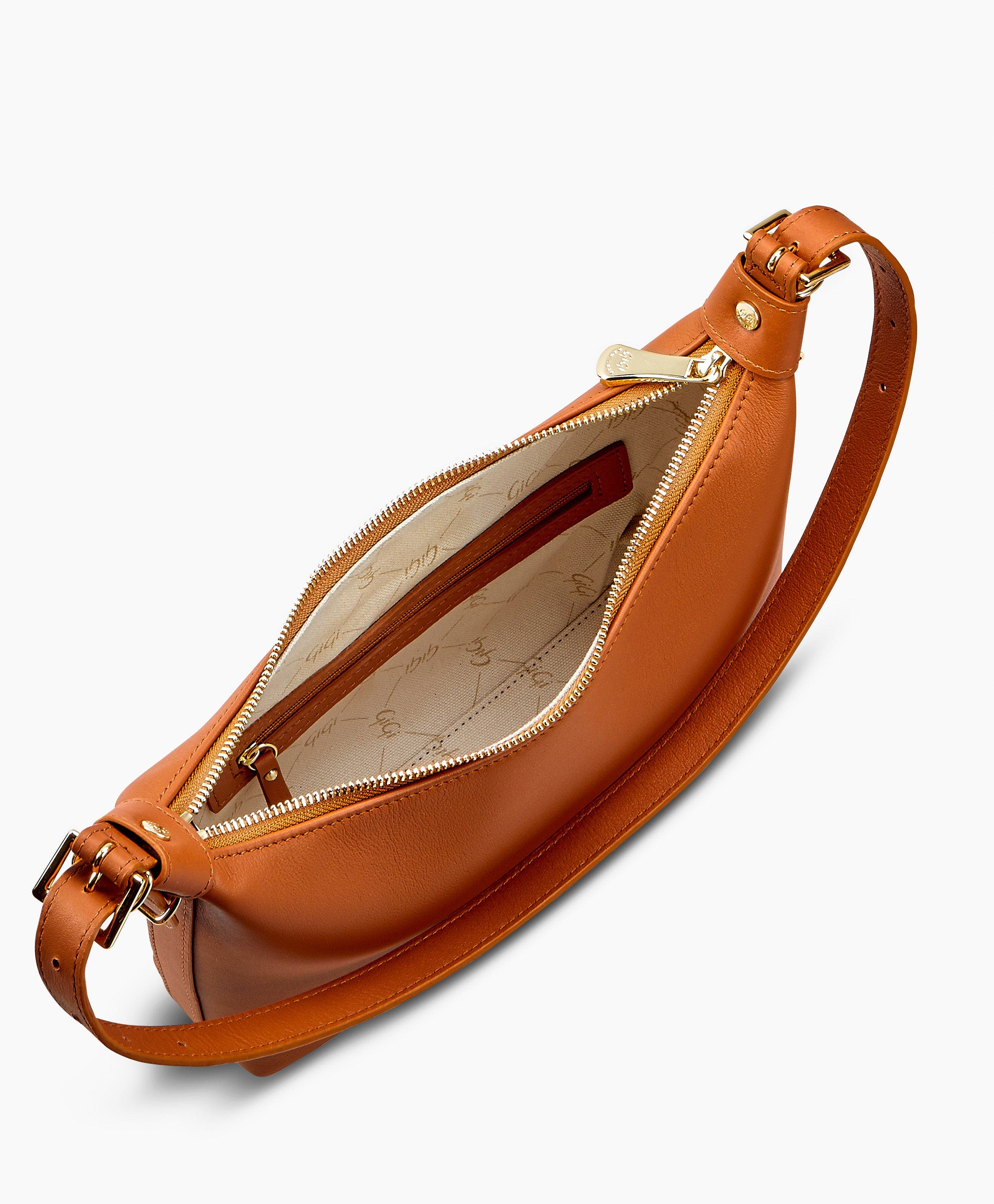 GiGi New York Blake Shoulder Bag, Alternate, color, Mocha Mousse