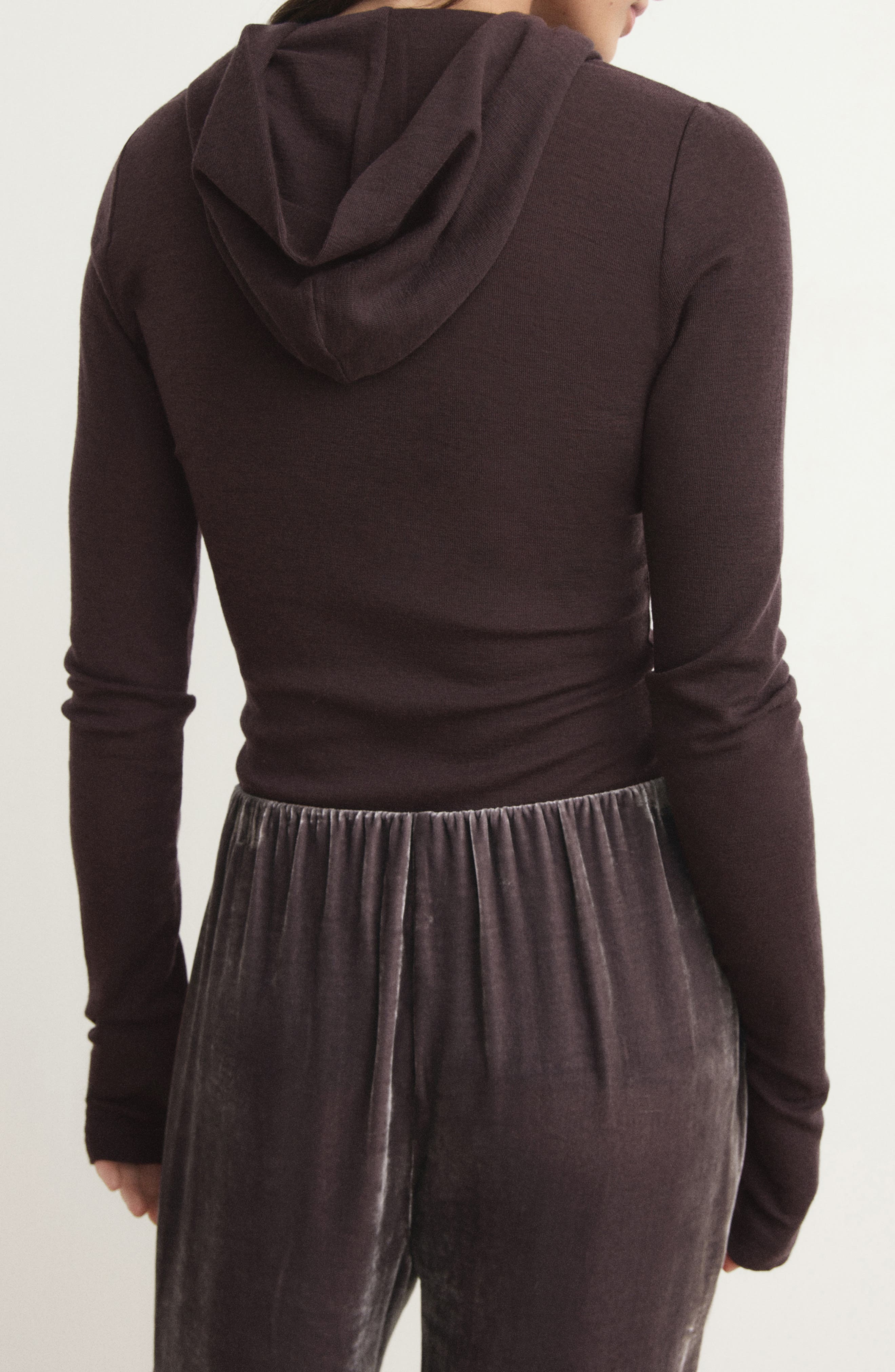 Wool Zip Hoodie - image 2
