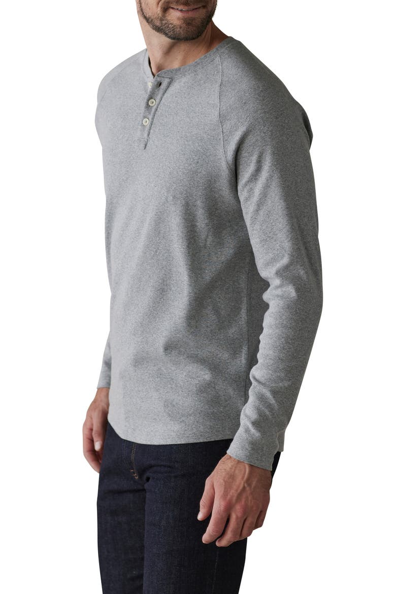 Puremeso Everyday Henley, Alternate, color, ATHLETIC GREY