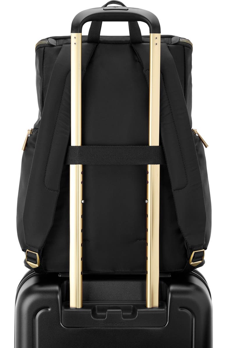 Samsonite Mobile Solution 2 Deluxe Backpack & Carry-On 2-Piece Set, Alternate, color, Black