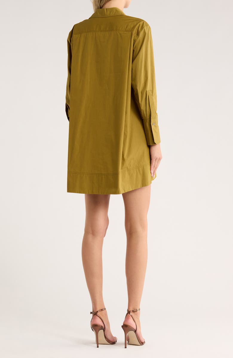 A.L.C. Jori Cotton Shirtdress, Alternate, color, Hazel