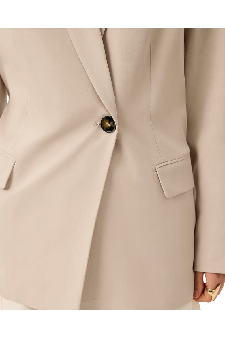 Single Breasted Blazer, Alternate, color, Neutral