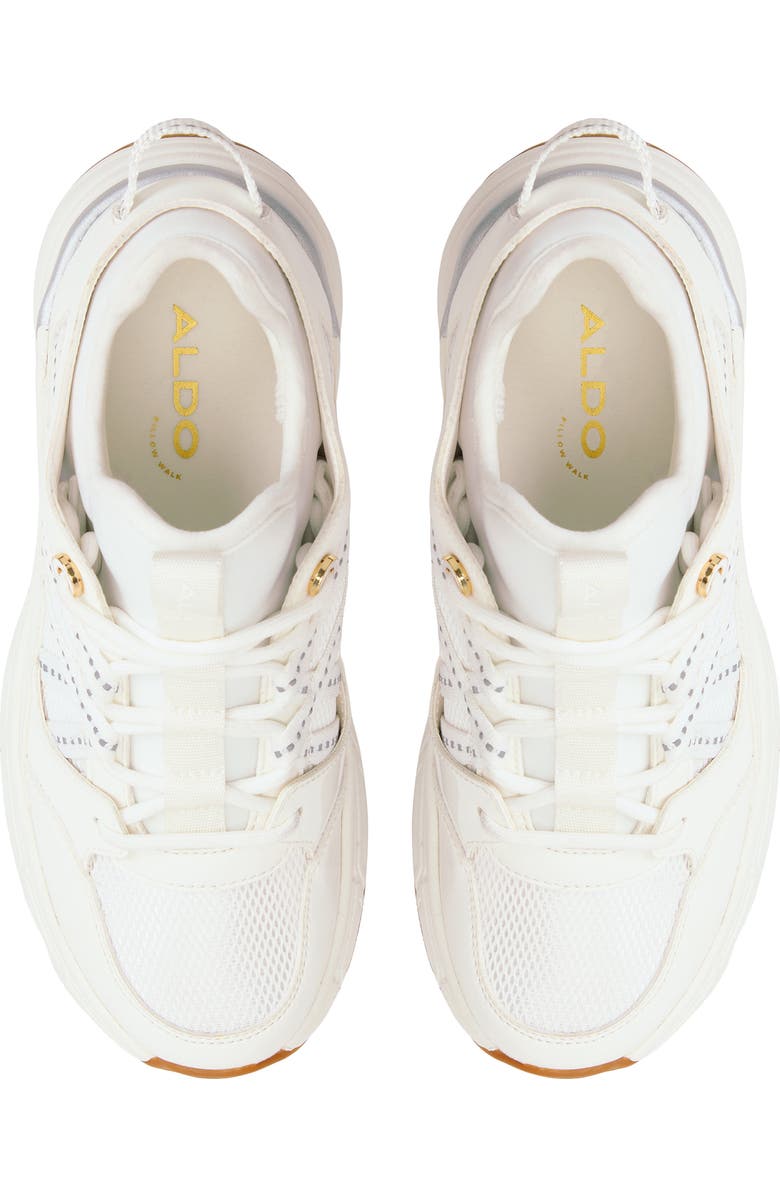 ALDO Haddey Sneaker, Alternate, color, White
