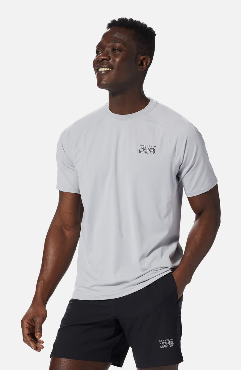 Mountain Hardwear Crater Lake Performance T-Shirt, Alternate, color, Glacial