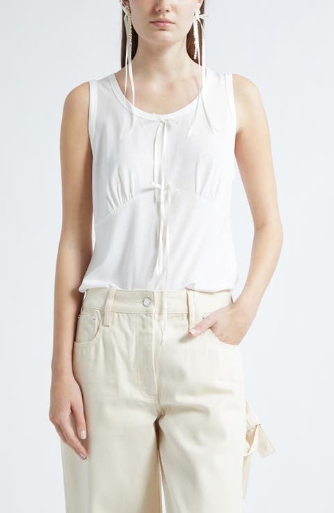 Gathered Bust Bow Tank