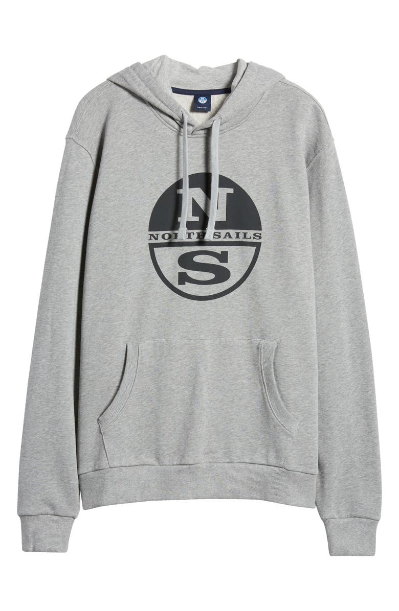 NORTH SAILS Logo Graphic Cotton Hoodie, Alternate, color, 