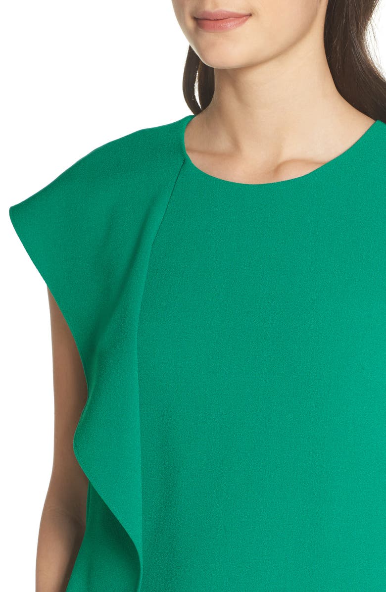 Chelsea28 Asymmetrical Ruffle Shift Dress, Alternate, color, 