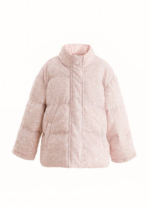 Glitter Puffer Jacket