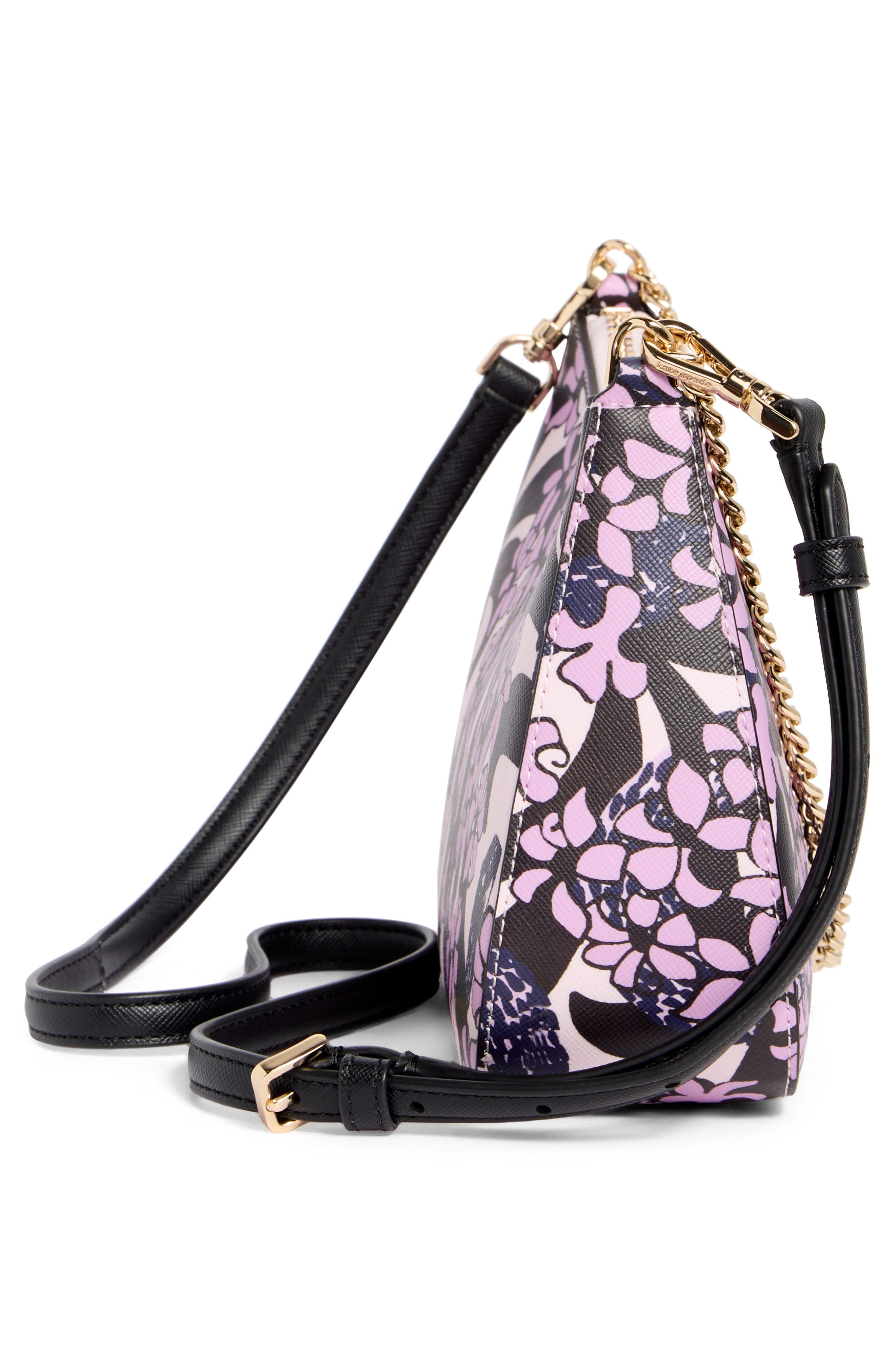Madison Snake Garden Printed Crossbody Bag, Alternate, color, PINK MULTI