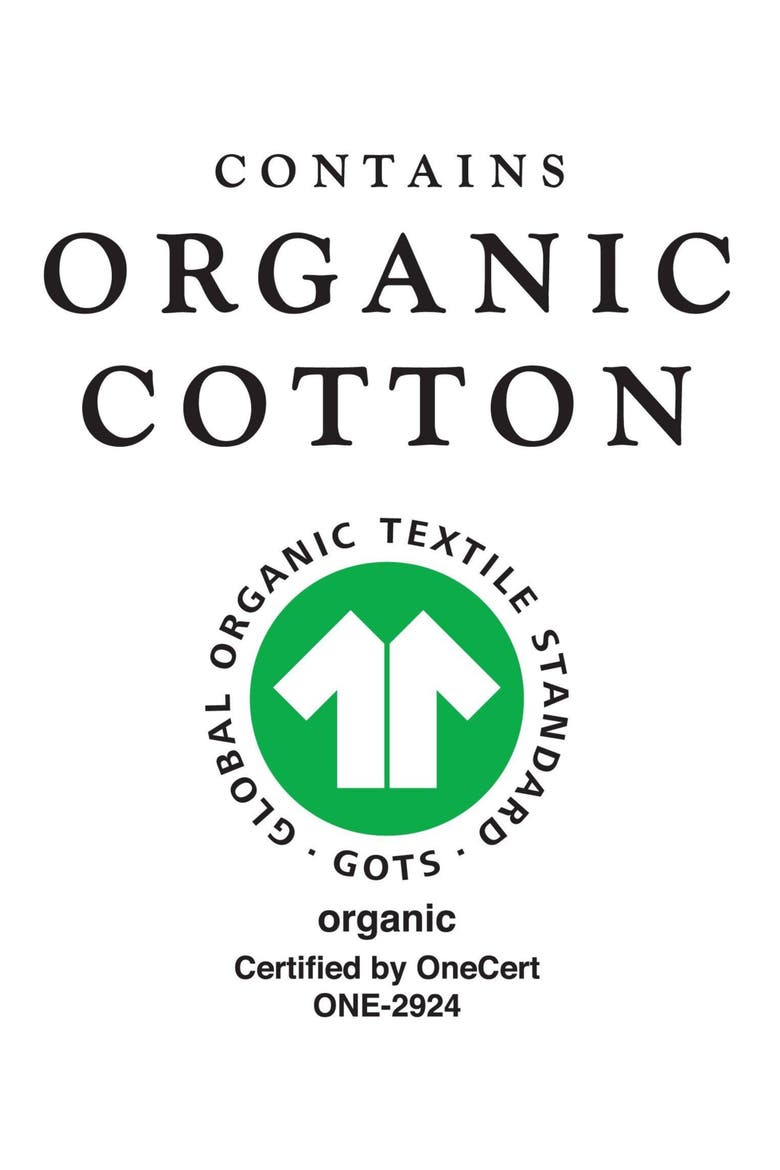 Girls' Organic Cotton Pointelle Yoke Cropped Cardigan, Kids, Alternate, color, Soft White