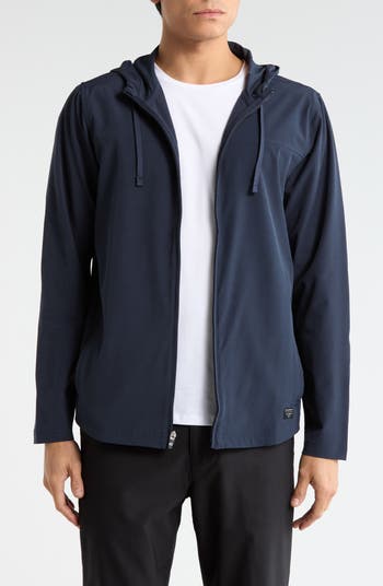 travisMathew フード付き　パーカー　ネイビー TravisMathew Draw Shot Zip Hoodie | Nordstromrack