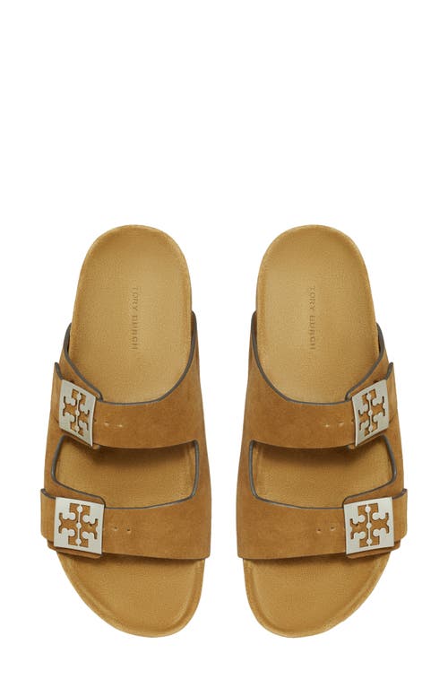 Tory Burch Mellow Slide Sandal In Brown