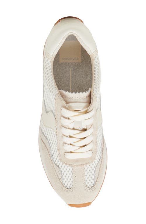 Dolce Vita B.ntcd Mesh Sneaker In White Woven Mesh