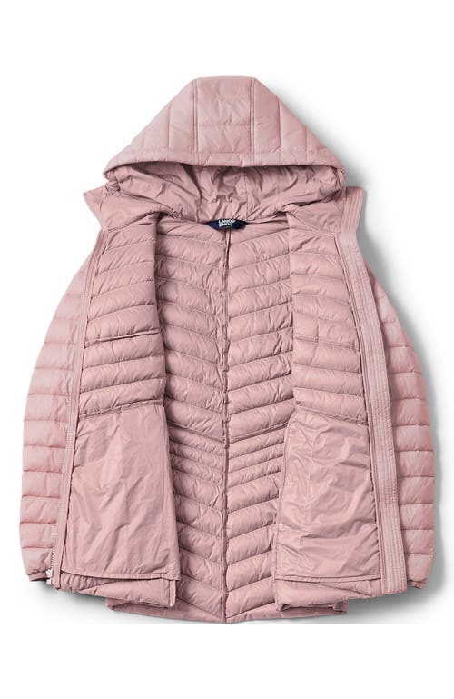 Lands' End Ultralight Packable Down Jacket In Purple