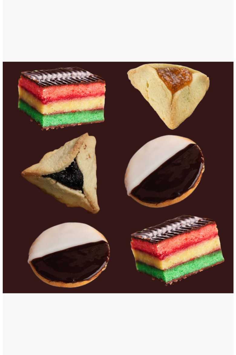 38 Piece Assorted Food Basket with Cookies and Cake, Alternate, color, Multi