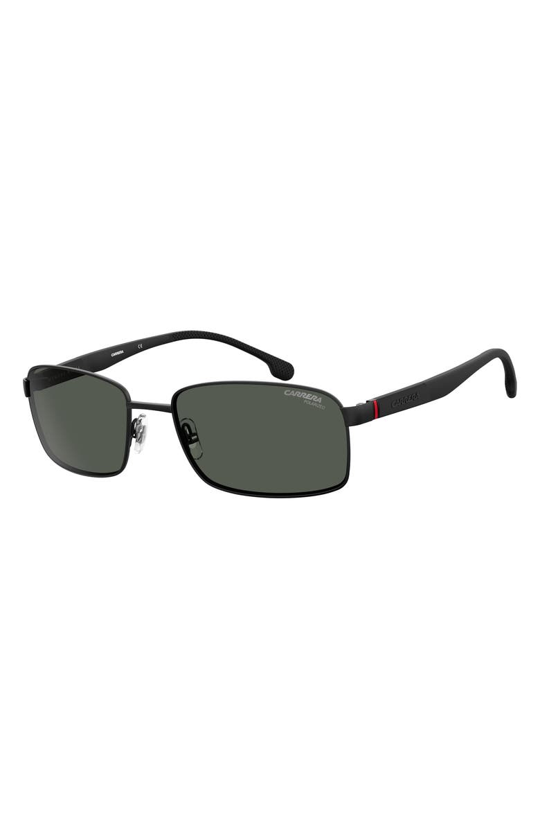 Carrera Eyewear 58mm Rectangular Sunglasses, Alternate, color, 