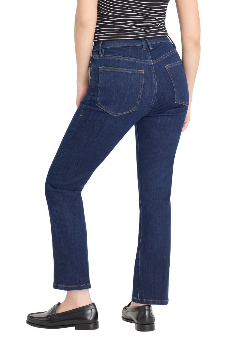 Good Petite High Waist Straight Leg Jeans, Alternate, color, INDIGO1153