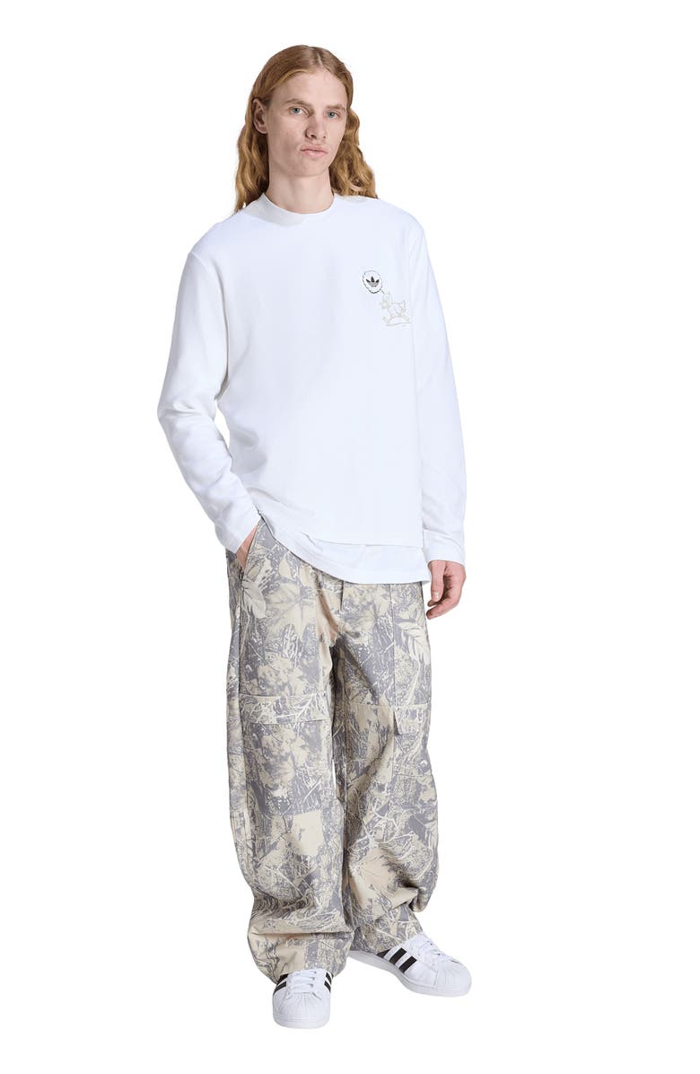 adidas Waffle Graphic T-Shirt, Alternate, color, White/ /