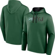 Logo Athletic Men's Logo Athletic Green New York Jets Head Start Pullover Hoodie