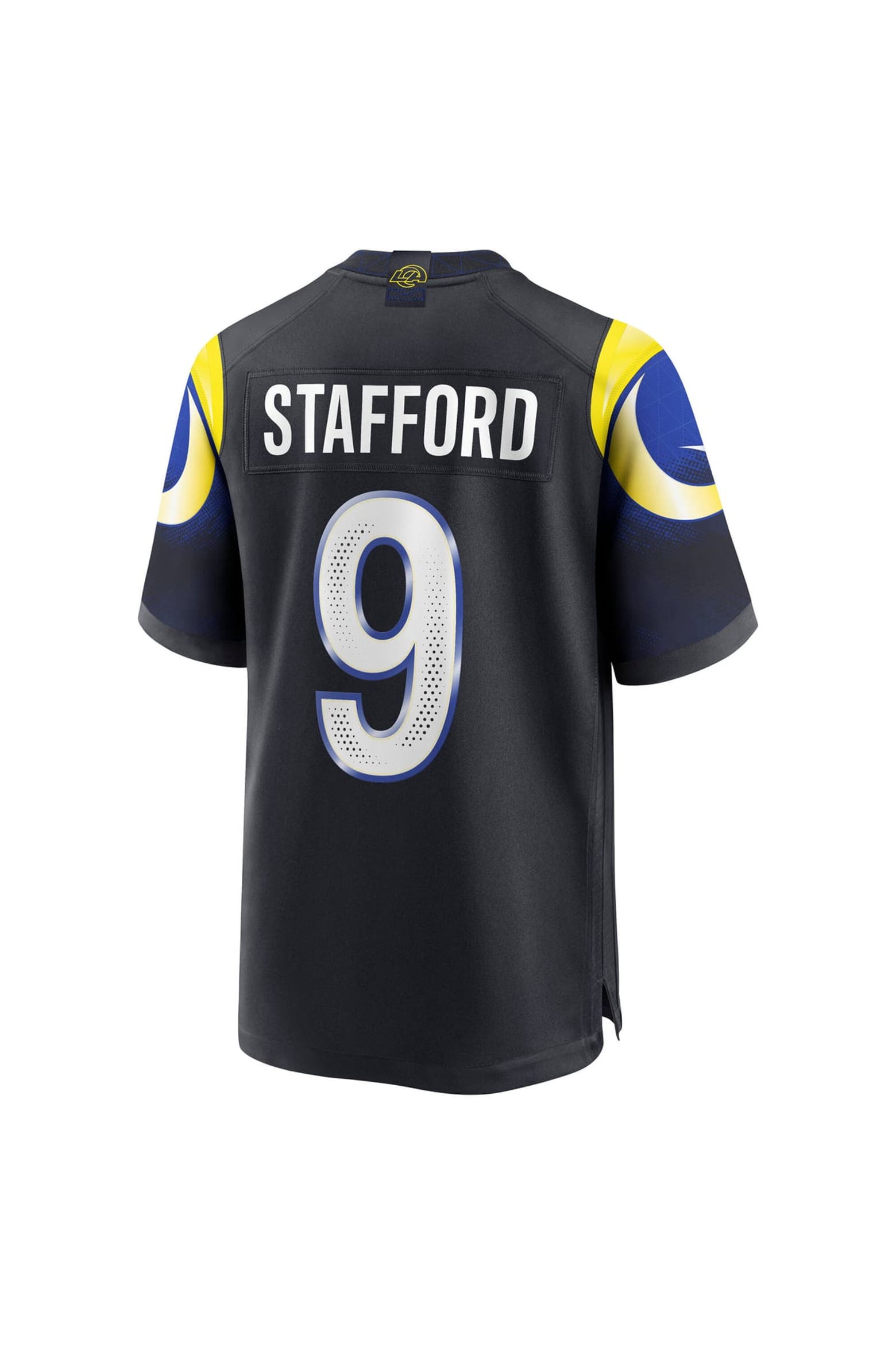 Man Collecting Nike Men's Nike Matthew Stafford Dark Blue Los Angeles Rams Rivalries ...