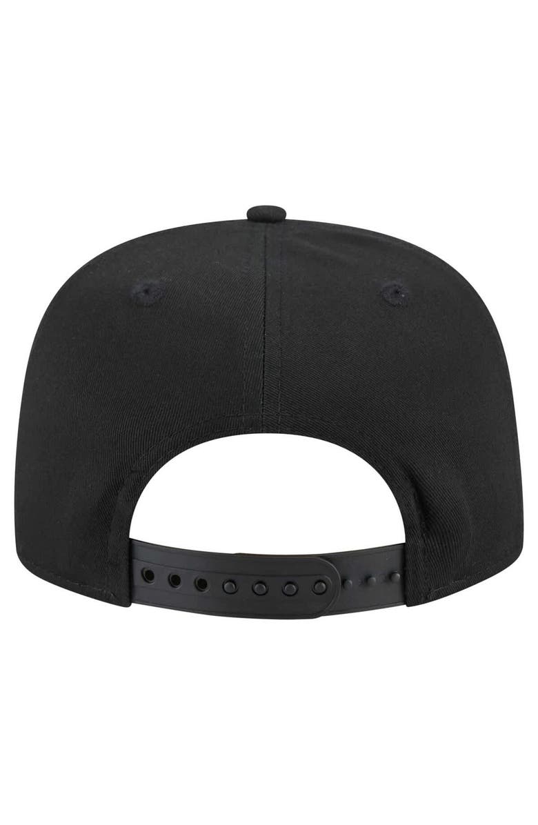 New Era Men's New Era Black Las Vegas Raiders B-Dub Golfer Snapback Hat, Alternate, color, Black