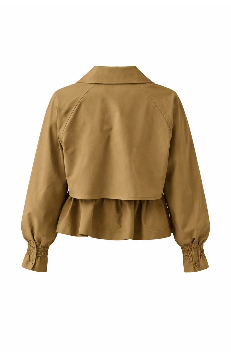 Exquise Yareli Collar Jacket, Alternate, color, Camel