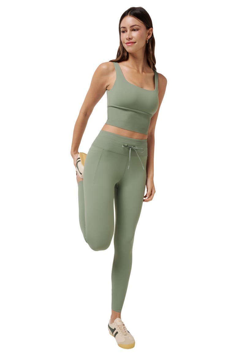 Limitless Bonded Sports Bra, Alternate, color, SEA SPRAY