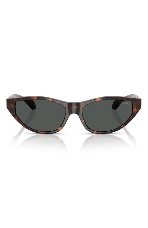 Versace 55mm Cat Eye Sunglasses