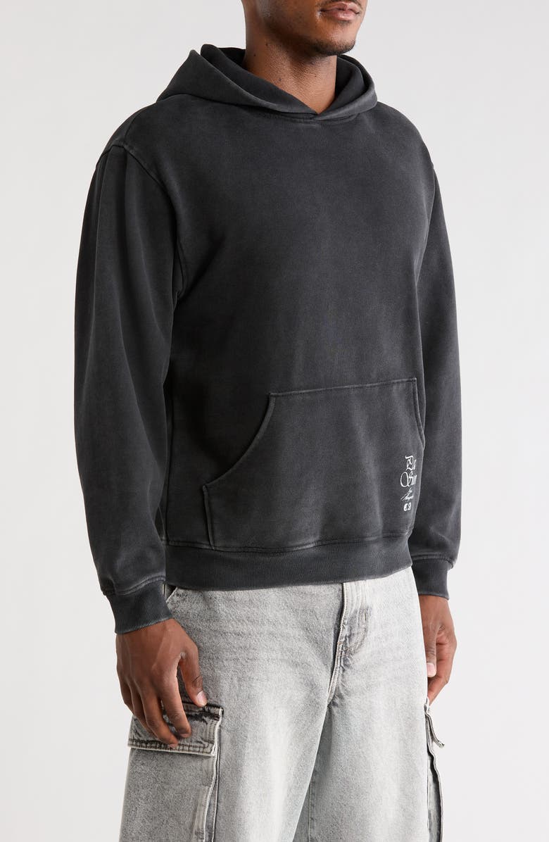 PacSun Into the Void Cotton Hoodie, Alternate, color, Black