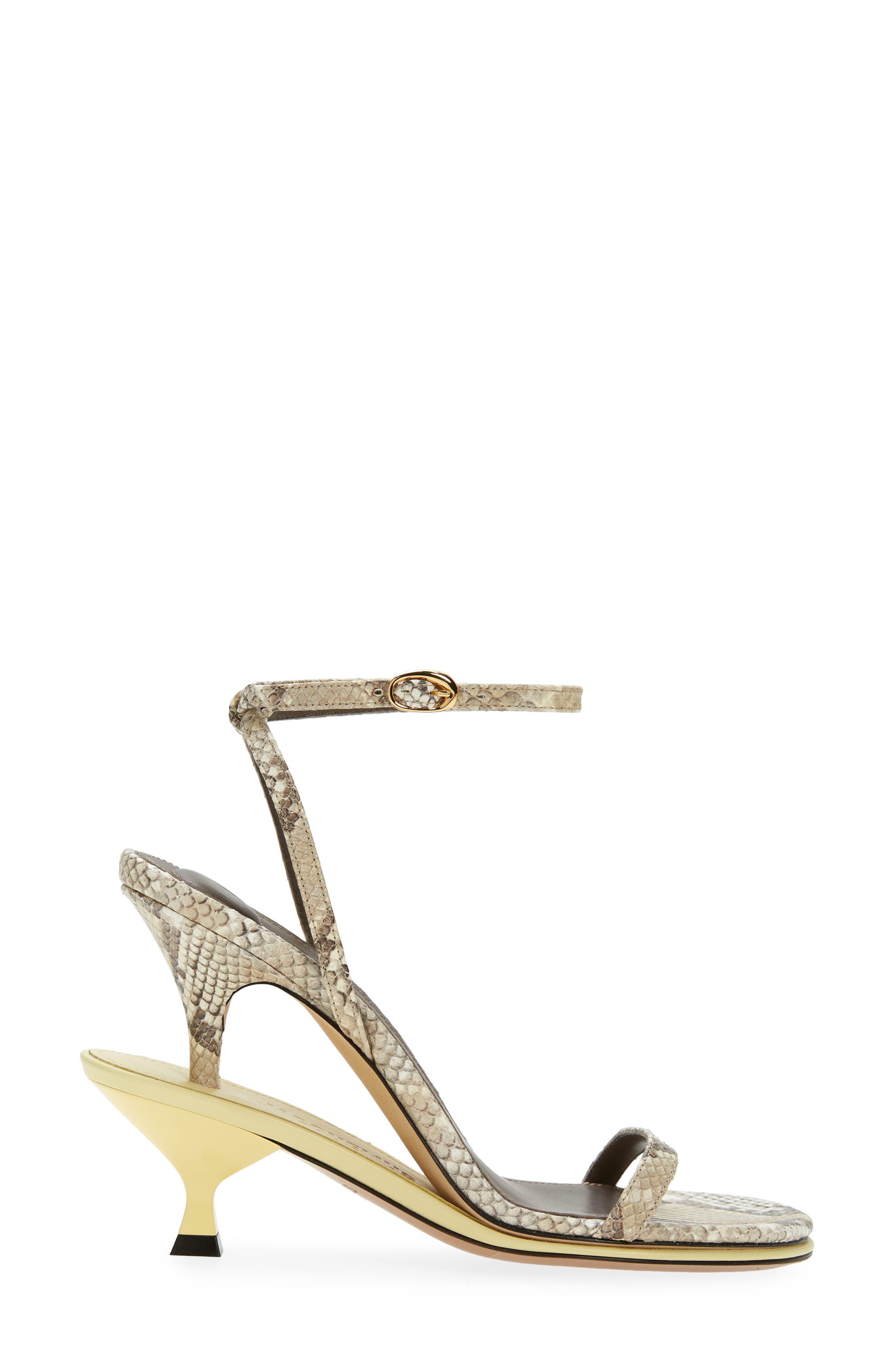 Jacquemus Double Ankle Strap Sandal, Alternate, color, 