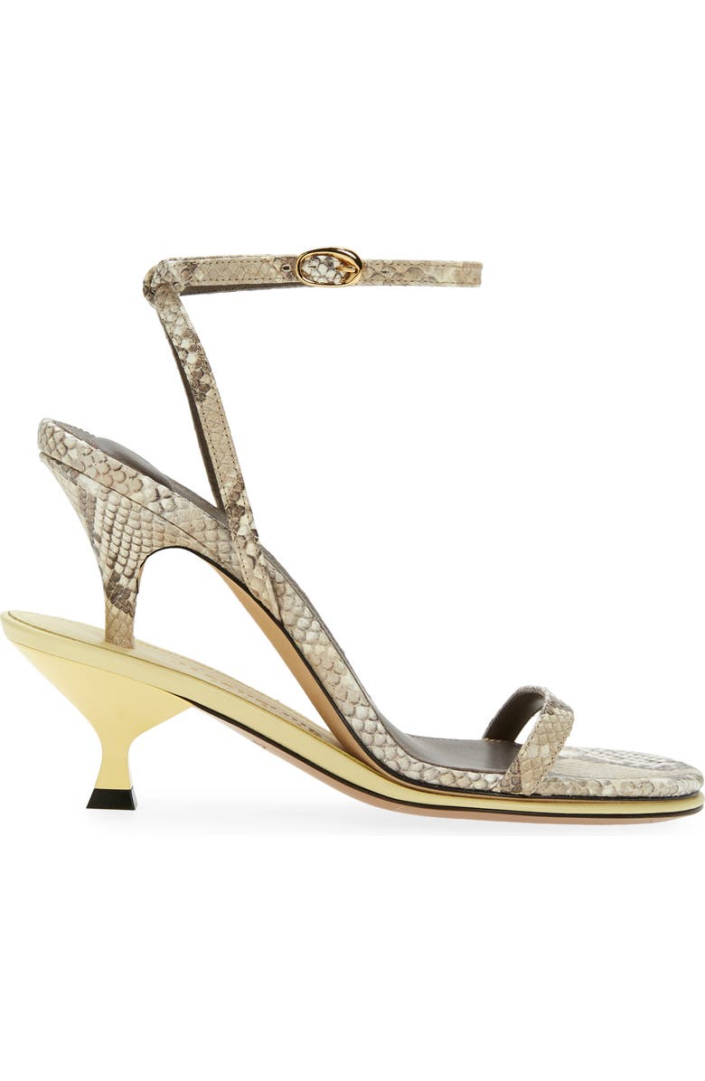 Jacquemus Double Ankle Strap Sandal, Alternate, color,