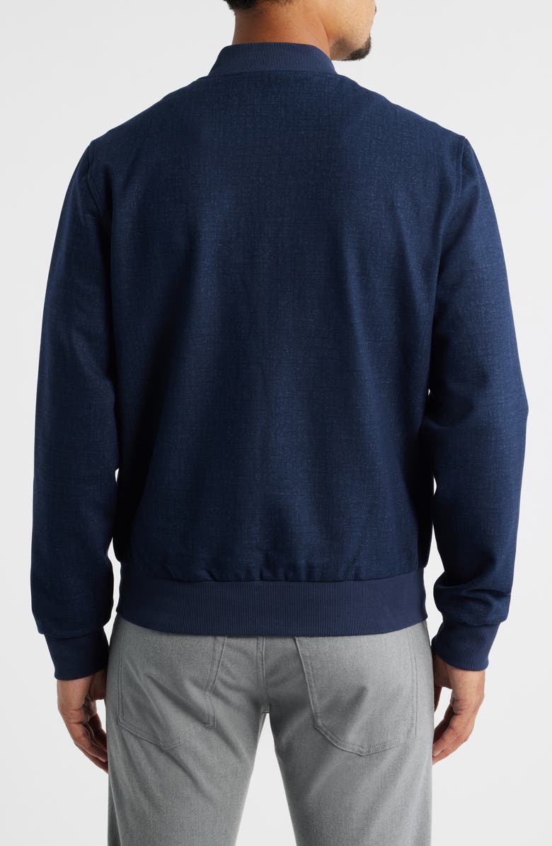 Robert Barakett Henrik Lightweight Baseball Jacket, Alternate, color, Navy