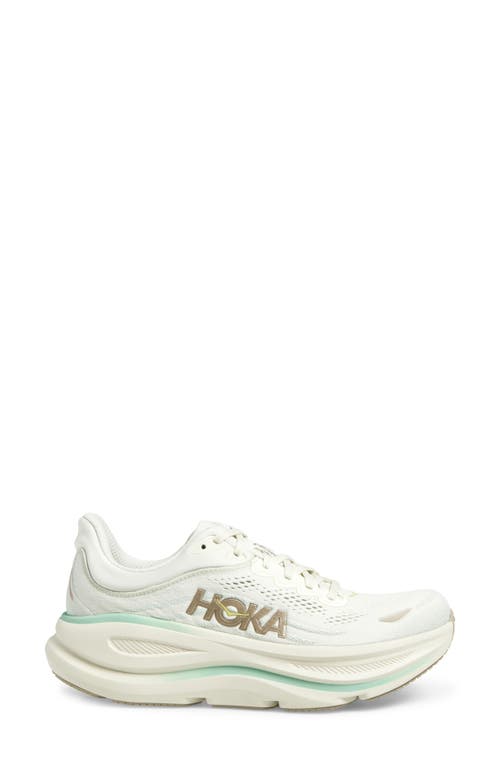 Hoka Bondi 9 Mesh Sneakers In White