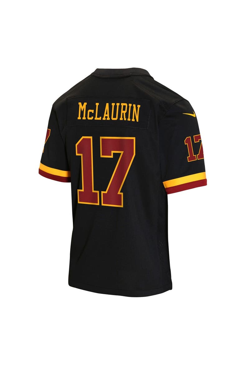 Youth Nike Terry McLaurin Black Washington Commanders Hail Raiser Alternate Game Jersey, Alternate, color, Black