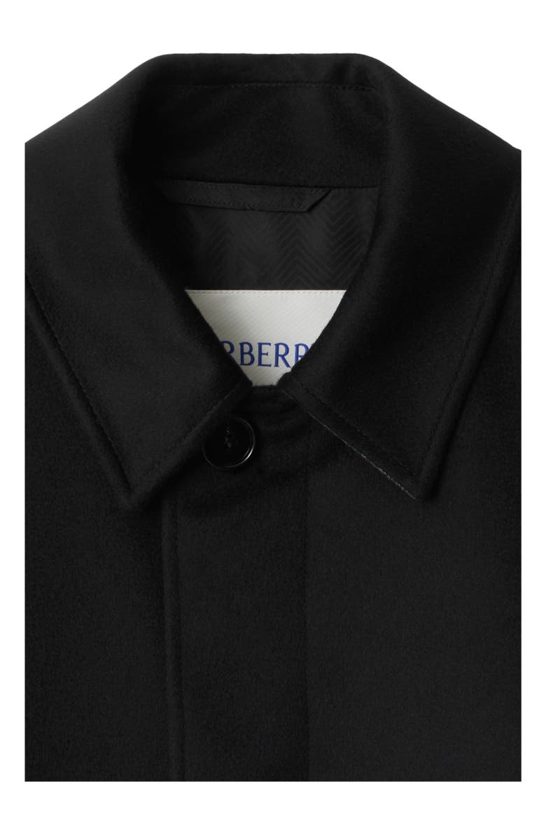 Mid-length Cashmere Car Coat, Alternate, color, Black