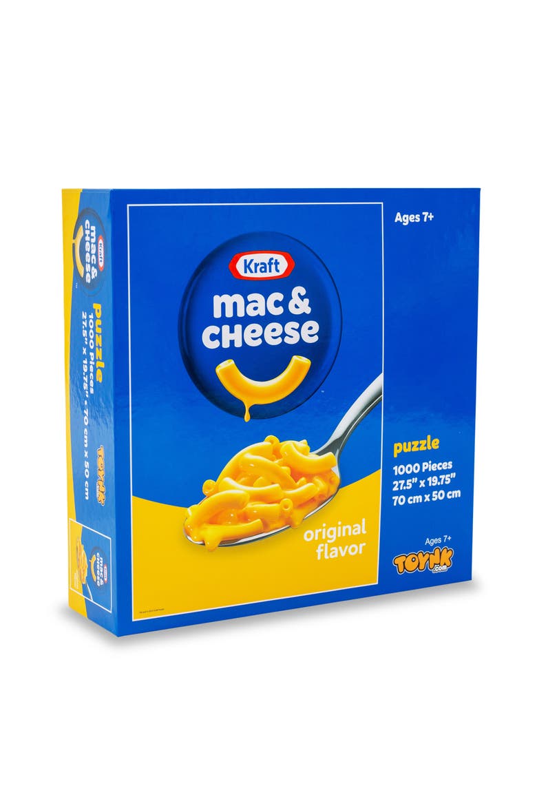 Kraft Macaroni & Cheese 1000-Piece Jigsaw Puzzle | Toynk Exclusive, Alternate, color, Blue